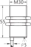 凱基特耐高溫接近開關(guān) 230℃M30埋入式