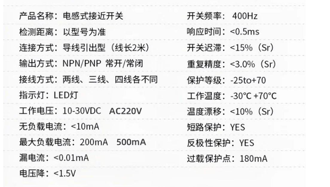 凱基特 E2B-M18KS08-M1-B1接近開關(guān)/電壓DC24 PNP三線圓柱形